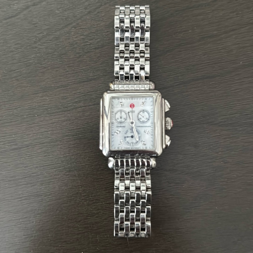 Michele Deco Mid Diamond Watch
